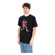 Pointillism Graphics Tee Zwart/Wit Jordan , Black , Heren