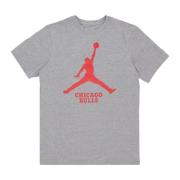 Chicago Bulls Tee Essential Grijs Jordan , Gray , Heren