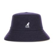 Navy Wol Bucket Hoed Kangol , Blue , Heren