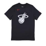 Miami Heat City Edition T-shirt Nike , Black , Heren