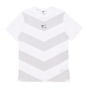 Air Tee All Over Print T-shirt Nike , White , Heren