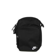 Crossbody Heren Tas Zwart/Wit Nike , Black , Heren