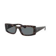 Rb4395 Groen Donkere Zonnebril Ray-Ban , Brown , Unisex