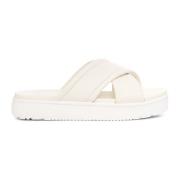 Stijlvolle Crossband Sandalen UGG , White , Dames