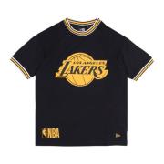 NBA Team Logo Mesh Tee New Era , Black , Heren