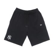 Yankees Logo Jersey Shorts Navy/White New Era , Blue , Heren