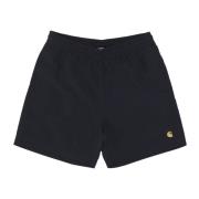 Navy/Gold Zwembroek met Zakken Carhartt Wip , Blue , Heren