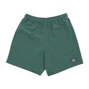 Nylon Palm Leaf Herenshorts Obey , Green , Heren