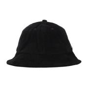 Zwarte Cord Bucket Hat Cherish Obey , Black , Heren