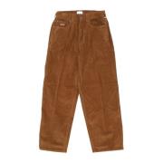 Ribfluweel Java Bruin Herenbroek Obey , Brown , Heren