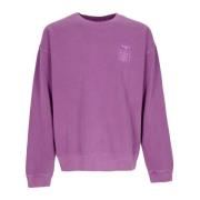 Lichtgewicht Crewneck Sweatshirt Pigment Eyes Icon Obey , Purple , Dam...