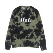 Bloemen Crew Neck Sweatshirt HUF , Green , Heren