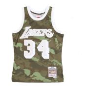 NBA Ghost Green Camo Swingman Jersey Mitchell & Ness , Green , Heren