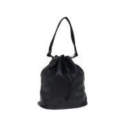 Pre-owned Leather prada-bags Prada Vintage , Black , Dames