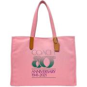 Pre-owned Canvas totes Coach Pre-owned , Pink , Dames