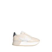 Beige Sneakers Elegant Stijl Liu Jo , Beige , Dames