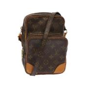 Pre-owned Canvas louis-vuitton-bags Louis Vuitton Vintage , Brown , Da...