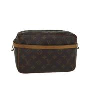 Pre-owned Canvas louis-vuitton-bags Louis Vuitton Vintage , Brown , Da...