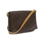 Pre-owned Canvas louis-vuitton-bags Louis Vuitton Vintage , Brown , Da...