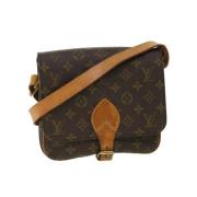 Pre-owned Canvas louis-vuitton-bags Louis Vuitton Vintage , Brown , Da...