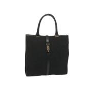 Pre-owned Canvas handbags Gucci Vintage , Black , Dames