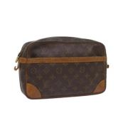 Pre-owned Canvas louis-vuitton-bags Louis Vuitton Vintage , Brown , Da...