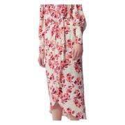 Bloemen Wikkelrok Bizuu , Multicolor , Dames