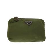 Pre-owned Nylon prada-bags Prada Vintage , Green , Dames