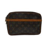 Pre-owned Canvas louis-vuitton-bags Louis Vuitton Vintage , Brown , Da...