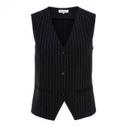 Gewatteerde Vest met Capuchon &Co Woman , Black , Dames