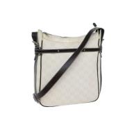 Pre-owned Fabric shoulder-bags Loewe Pre-owned , White , Dames