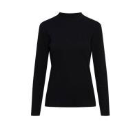 Zwarte Turtle Neck Sweater &Co Woman , Black , Dames