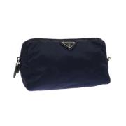 Pre-owned Nylon prada-bags Prada Vintage , Blue , Dames