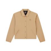 Geknipte Coach Jas Dickies , Beige , Dames