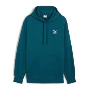 Hoodie Sweatshirt Klassieke Stijl Puma , Green , Heren