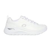 Comfortabele Arch Fit Sneaker Skechers , White , Dames