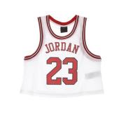 Mesh Crew-Neck Tank Top Jordan , White , Dames