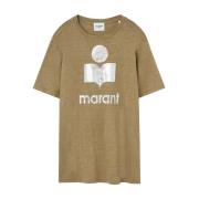 Groene Bedrukte Shirt Isabel Marant , Green , Dames