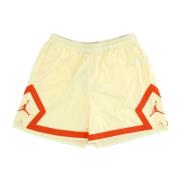 Mesh Basketball Shorts Heritage Diamond Jordan , Yellow , Dames