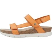 Platte Sandalen met Bandjes Panama Jack , Orange , Dames