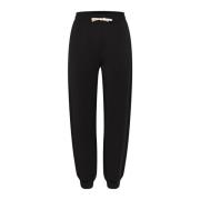 Zwarte Elastische Taillebroek Cocentiw InWear , Black , Dames