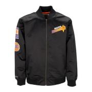 NBA Phoenix Suns Bomber Jacket Mitchell & Ness , Black , Heren