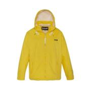 Gele Windbreaker Jas Schott NYC , Yellow , Heren