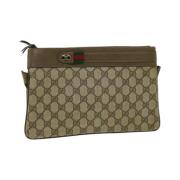 Pre-owned Fabric gucci-bags Gucci Vintage , Beige , Dames