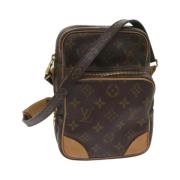 Pre-owned Canvas louis-vuitton-bags Louis Vuitton Vintage , Brown , Da...