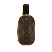 Pre-owned Plastic shoulder-bags Louis Vuitton Vintage , Brown , Dames