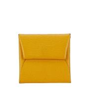 Pre-owned Fabric clutches Hermès Vintage , Yellow , Dames