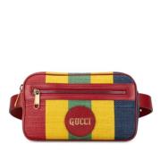 Pre-owned Canvas crossbody-bags Gucci Vintage , Multicolor , Dames