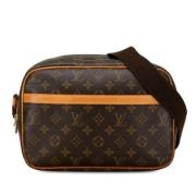 Pre-owned Plastic shoulder-bags Louis Vuitton Vintage , Brown , Dames