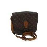 Pre-owned Canvas louis-vuitton-bags Louis Vuitton Vintage , Brown , Da...